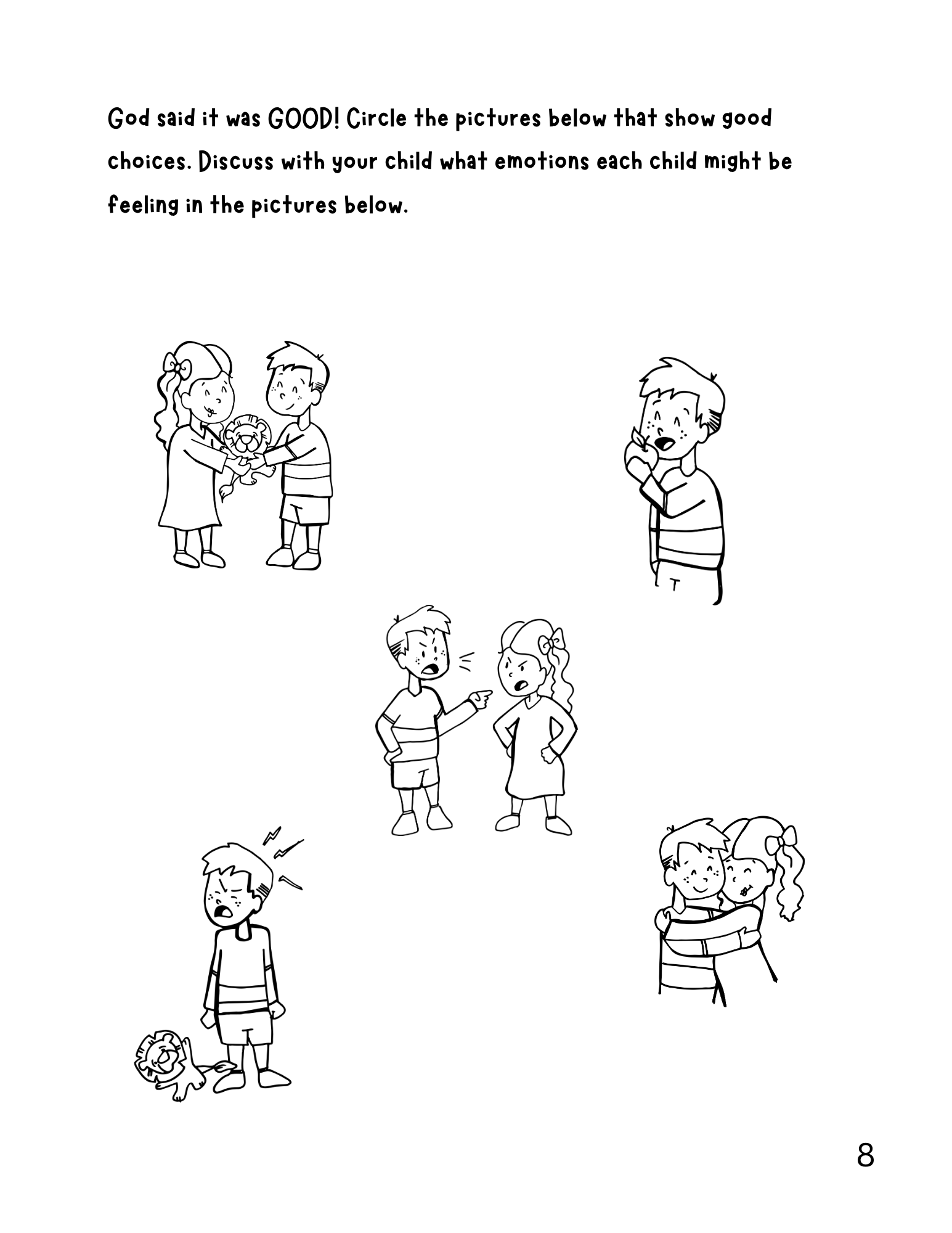 Workbook 1. Genesis-Joshua. Ages 3 & Up